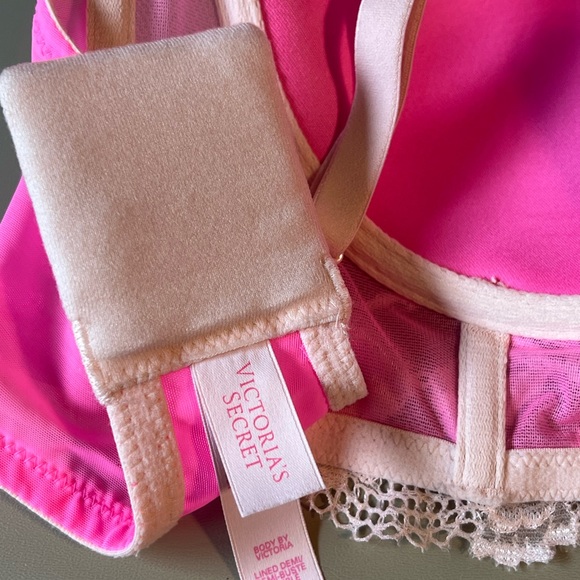 Body by Victoria's Secret Lined Demi Longline Bra Size 34D - Picture 4 of 4